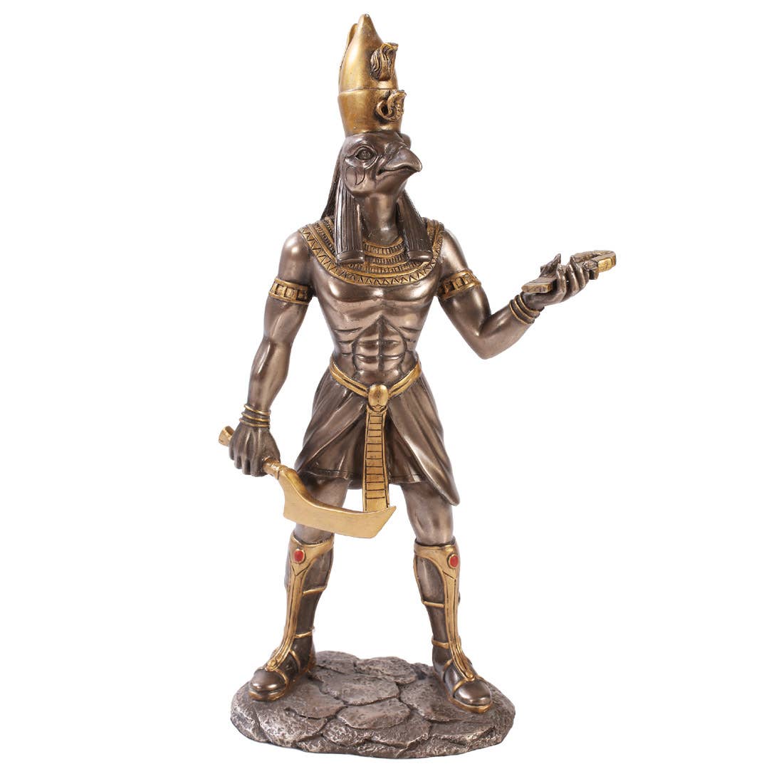 Egyptian Horus Bronze Statue