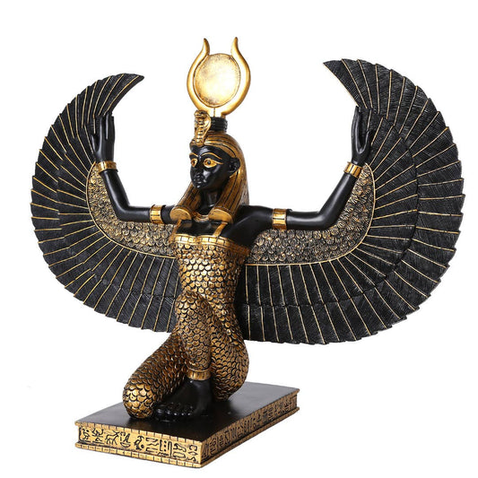Egyptian Winged Isis Statue